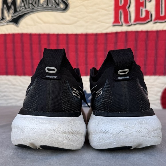 Size 12.5 - ASICS Men's Gel-Nimbus 25 Running Shoes Black/Pure Silver - Picture 8 of 15